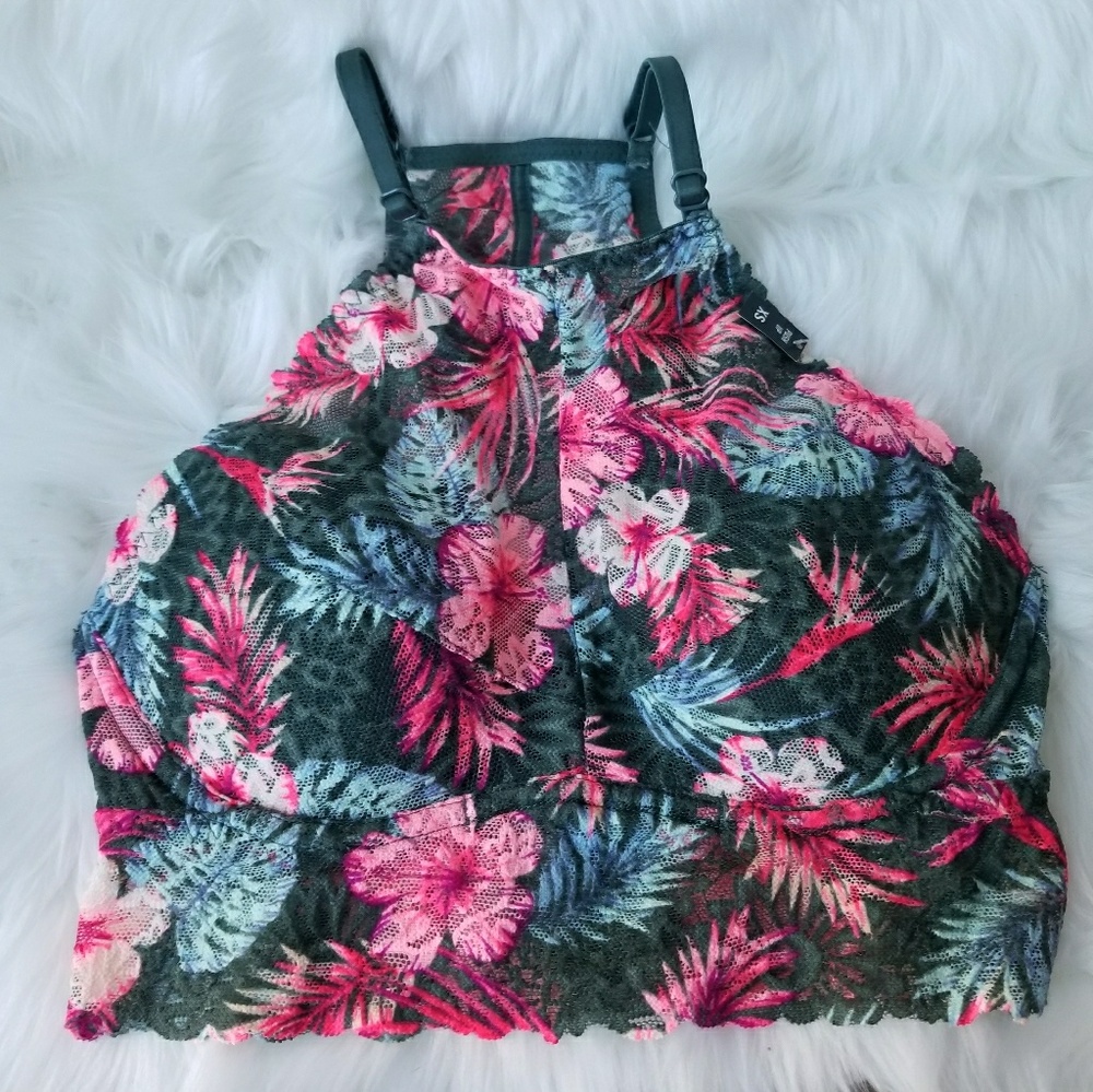 NWT Pink VS XS Lace Bralette